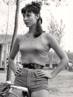 ridesabike:  Elsa Martinelli, 1935-2017.