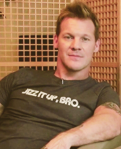 Nice shirt Jericho! I need one but that says “Jizz me up, bro” Perfect!