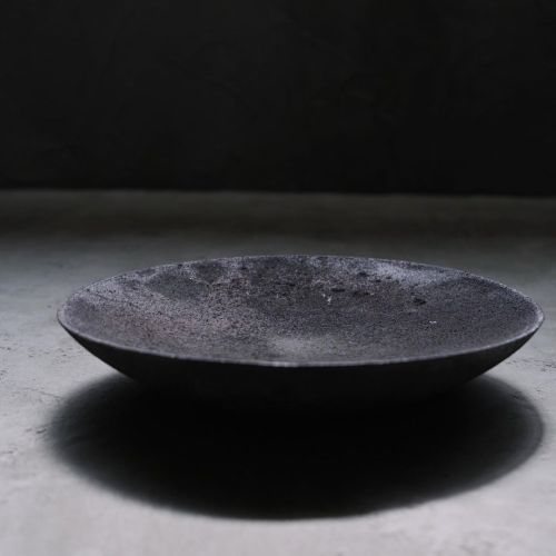 . ㅤㅤㅤㅤㅤㅤㅤㅤㅤㅤㅤㅤㅤ 錆黒漆 高底 Rusted. cherry woodbowl ㅤㅤㅤㅤㅤㅤㅤㅤㅤㅤㅤ #lacquerware #urusi (FUKAI UMI swung) htt