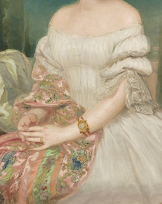 sadnessdollart: Portrait of a lady, Detail.  by Edoardo Tofano 