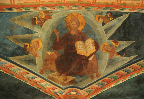 Frescos from the Holy Trinity Chapel, XV century, Lublin, Poland.fot. Bartłomiej Bułtowicz (source o