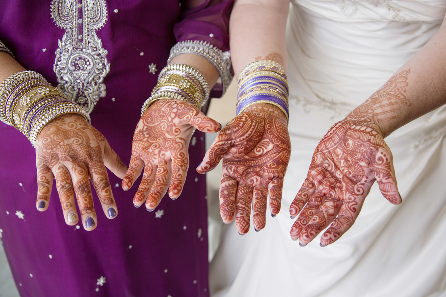 beautifulsouthasianbrides:  Interracial Indian&amp;Amerian Lesbian Wedding Photos