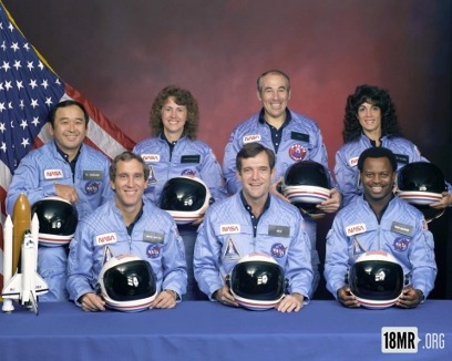 Today we remember the crew of the Challenger space shuttle, which was lost shortly after launch on t