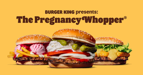 The Pregnancy WhopperLeading up to Mothers Day, Burger King Germany has released The Pregnancy Whopp