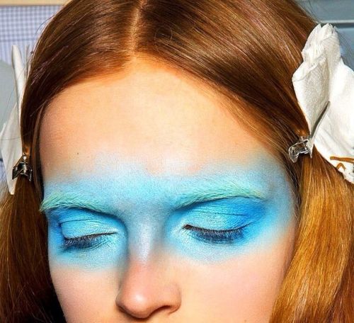 rovrsi:  make up @ valentino hc s/s 2010