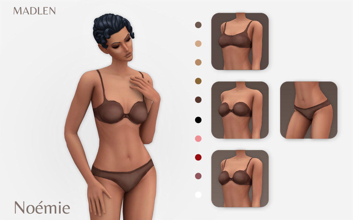 The Sims Resource - ChloeM-Cute Underwear Set