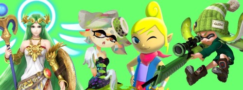 themadpiano:  nintendo & female characters
