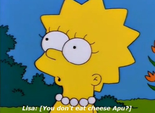 asocial-vegan-freak:lunaxvx:Apu’s having none of your shit today.No apologies. No compromise. No mor