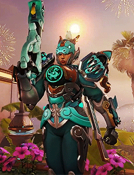 dvaonebadguyszero:Women of Overwatch - Lunar New Year 2018
