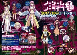 pkjd-moetron:   No Game No Life Zero Film  character designs; opens July 15th.