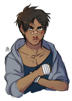 lemondoodles:  Eren from the ot3 AU 