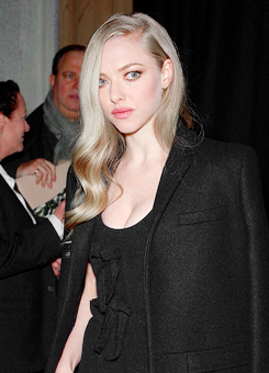 amandaseyfriedsource:  Amanda Seyfried @ the Givenchy show as part of the Paris Fashion