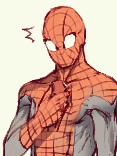 ermegerd206:  Since everyone seems to love Spideypool HERE’S SOME MORE, YOU LOVELY SHITS :D