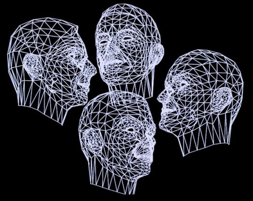 3D models by Rebecca Allen for the 1986 Kraftwerk video, “Musique Non-Stop”.My favorite album of the