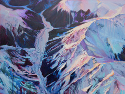 rexisky:Above untrodden Summits (92 x 122cm,