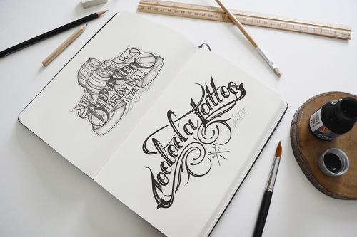 trendgraphy: Artist Sketch Book Mockup. A very photo realistic mock-up to showcase you drawings/illu