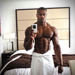 dominicanmen:  Selfie after the gym Dominican.Men@thegym