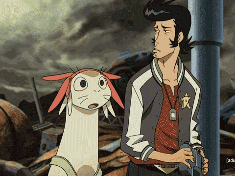 stickysheep:  pltnmghost:  rainbowmeatsocks:  Goddamnit Space Dandy…  I KNEW IT!