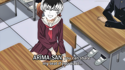 ladymoonstache:“Arima-san is the coolest.”