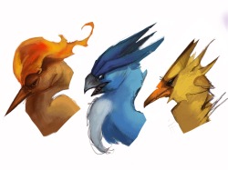 alradeck:  Some legendary bird doodles- My main rig/ computer’s been borked, so I’m stuck on IPad doodles until I get all my shiz resolved. 