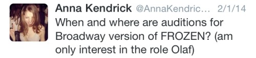 theactualjensenackles:  i can relate to Anna on a spiritual level 