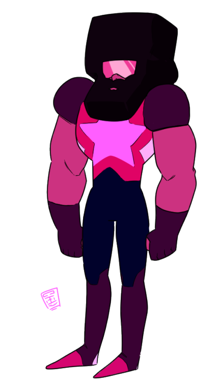 I kept imagining the steven bomb moment with this garnet, and I’ve gotta say, I kinda love it.