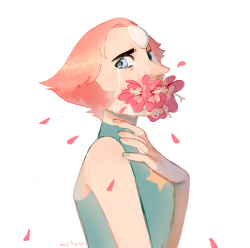 micheamich: When I started doing this art, I climbed up to look for a reference for Pearl, and eventually found two identical art with the same meaning.I did not want to finish it after a long time, but my friends persuaded me.I very much apologize to