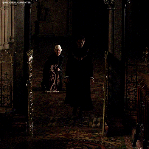 Thomas Cromwell Prays While Anne Boleyn Is Being Executed In The Tower Of London.