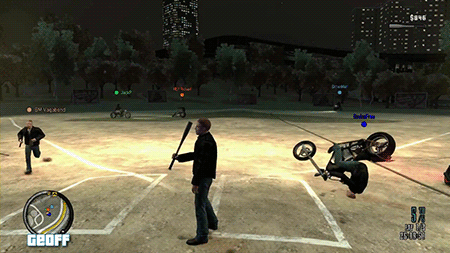 biowhat:  &ldquo;Gavin just drove by on his head.&rdquo; 