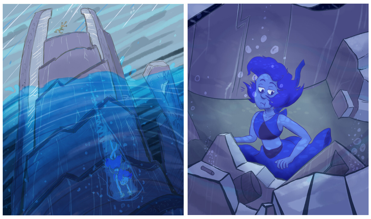 kaguuu:  I really want Lapis forgive Peridot, and be the one getting her body part