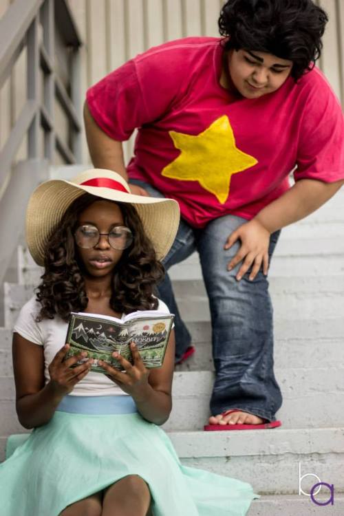 misscherry: cosplayingwhileblack:Characters: Connie and Steven Universe Series: Steve
