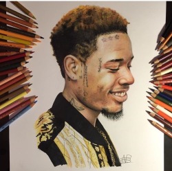 kingfetty1738:  Shoutout to @ abr.artist on IG for this artwork of Fetty Wap! This is too dope 💯
