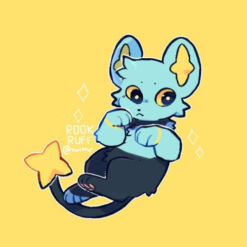 rookon: My head says go to bed its 3 am you have class but my heart says Shinx