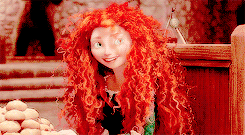 justagirlnamedkayla:  Merida hair appreciation post. 