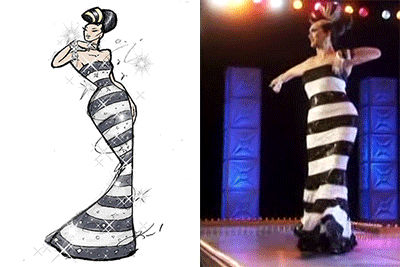 dragracemetohell:  Manila Luzon: From sketches to the runway 