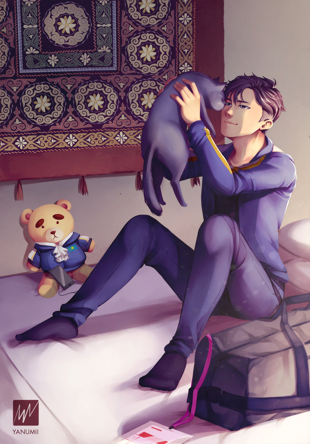 yanumii:  home My full piece for @darkhorsezine ♞ It was an honor to be a part