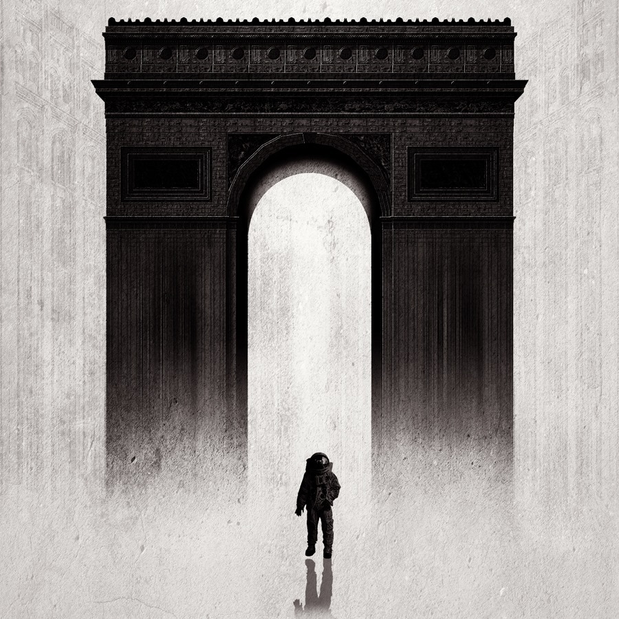 crossconnectmag:  Tom Colbie &amp; His Astronaut ArtIf there is such thing as