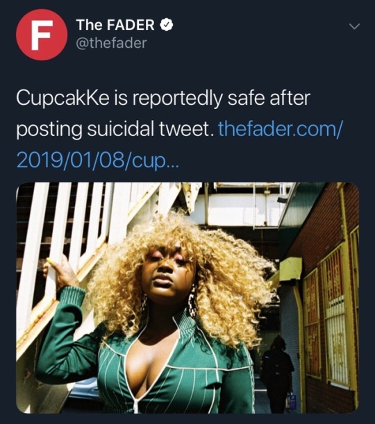 boringangel:  for those who weren’t aware - she is safe & in hospital  