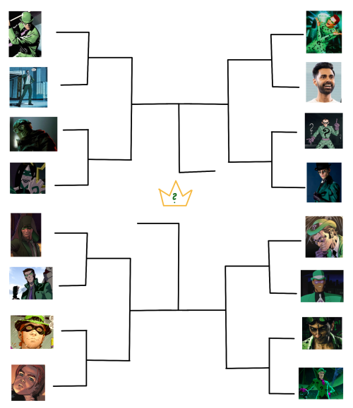 I Decided To Do "Best Riddler Pole". I Will Be Doing It On My Main Blog Because I Don't Want Thrashing