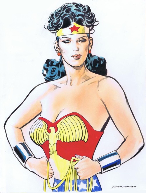 Wonder Woman by Kevin Nowlan.