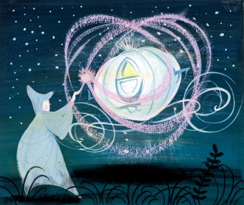 Cinderella Concept Art By Mary Blair.