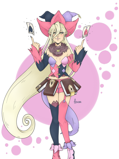 Magilou is cute as hell and i love her 