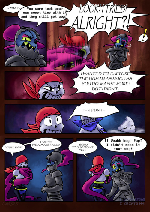 cats-artbag: SwapOut : An Undertale/Underswap fan comic Chapter 04 - Page 03 [BEGIN][PREV][NEXT] too
