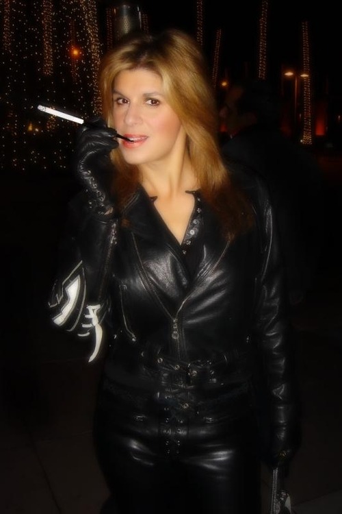 Sans titre — I love my lovely Caren always smoking with a...