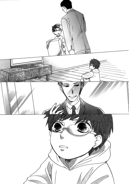 penicillinshock:  This mix is about being smol. Takahiro and Usagi-san in their high school years (striking difference) Pretty sure Sebastian uses this as fapping material look at that face <3 