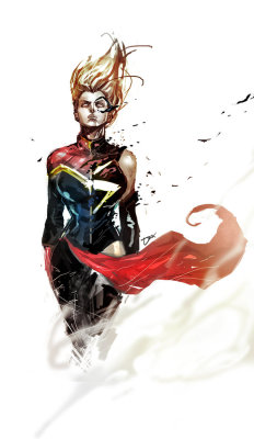 extraordinarycomics:  Captain Marvel by Dexter