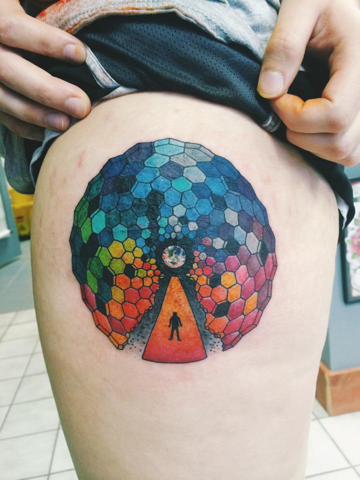 thatattoozone:  Tattoo done by Colin McClain at Time &amp; Tide Tattoo in Bloomington,