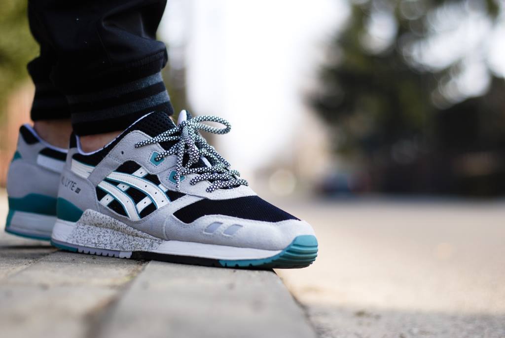 asics gel lyte iii black mint