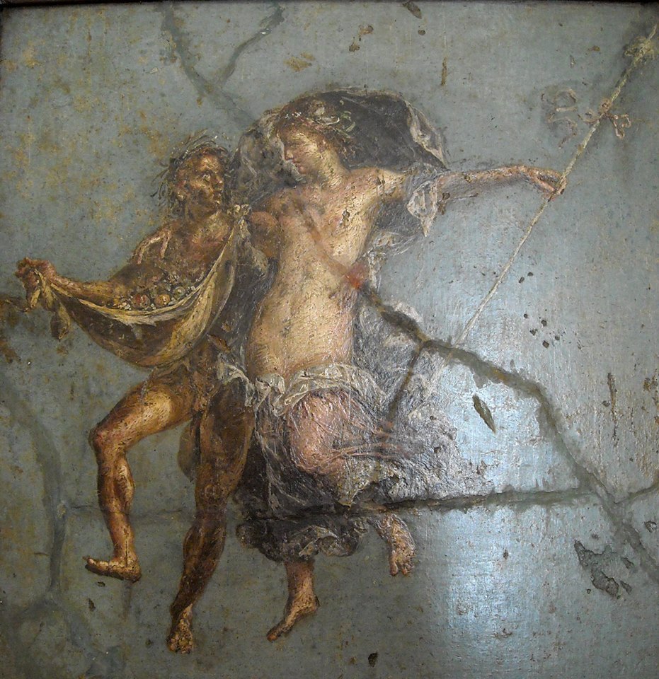 hellenismo:  &ldquo;Dancing Satyr and Maenad&rdquo; - Paintings from the