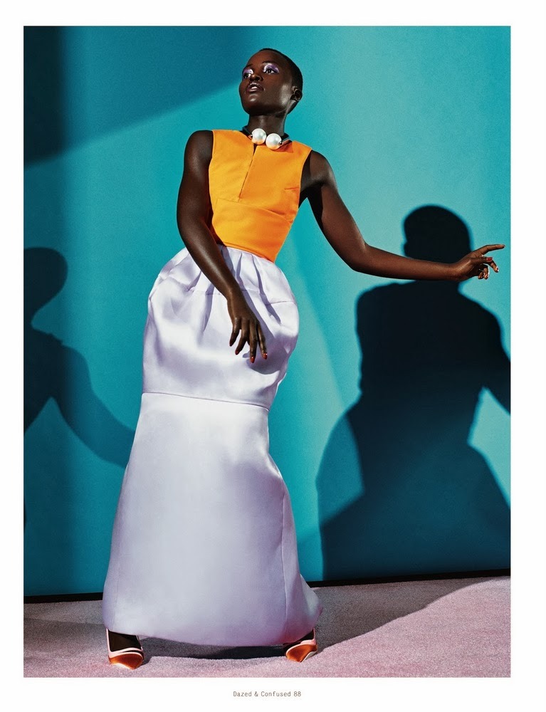 blackfashion:  Lupita Nyong’o covers the “Girls Rule the World” issue of